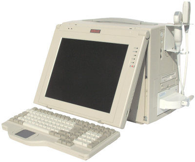 The Echo Blaster 128 PC-1Z Portable system.