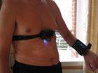 The ECG device worn round the chest