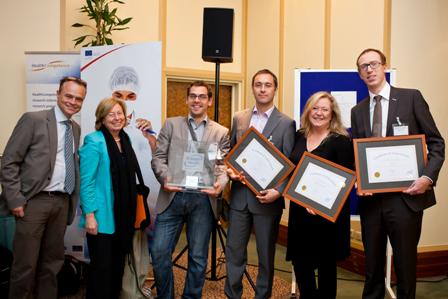 BIA Separations staff receive the award