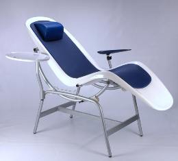 The new blood donor chair
