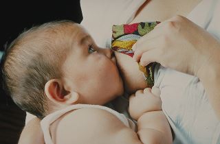 breastfeeding baby