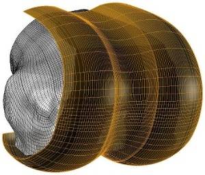 A ConforMIS femur design simulation