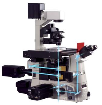 The Nikon Ti series microscope