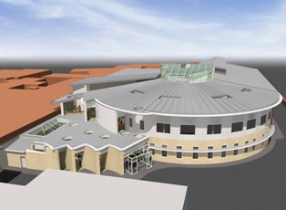 Plan of the new Somerset Oncology & Haematology Centre